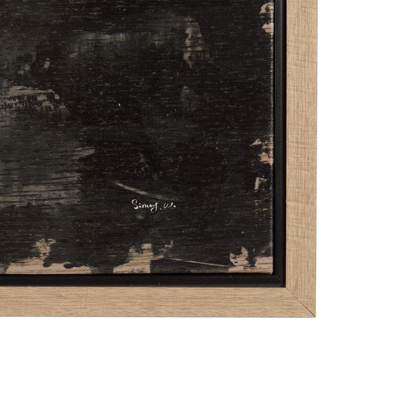 Clouds upon Fields II by Mercana Studio a Hand Embelished Textured Canvas 3