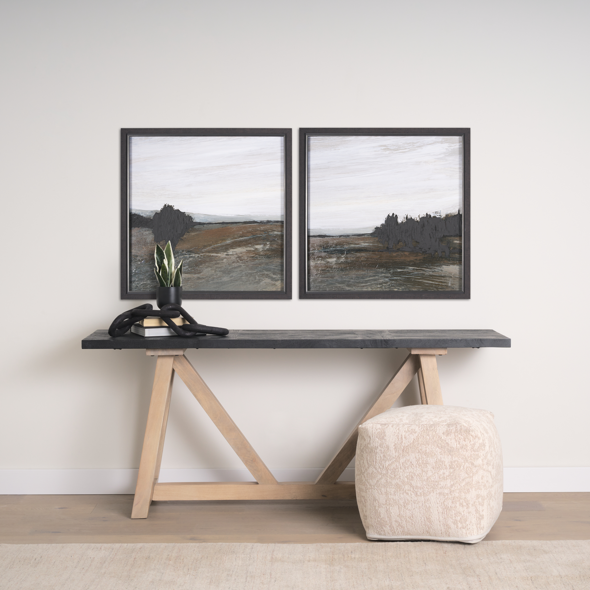 Cloudy Day I by Mercana Studio a Hand Embelished Textured Framed Art Print 2 Cloudy Day I by Mercana Studio a Hand Embelished Textured Framed Art Print - Image 2