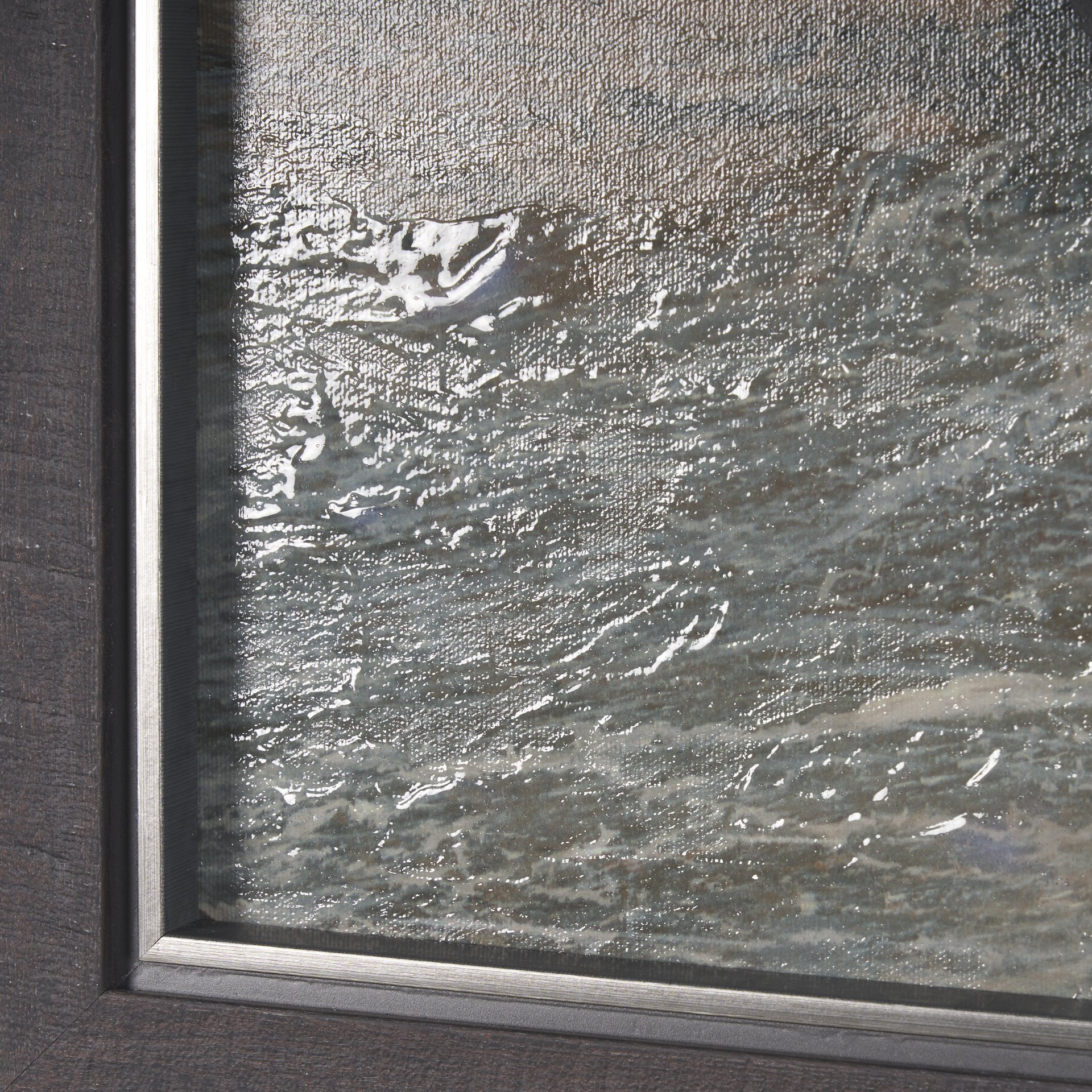 Cloudy Day I by Mercana Studio a Hand Embelished Textured Framed Art Print 6 Cloudy Day I by Mercana Studio a Hand Embelished Textured Framed Art Print - Image 6