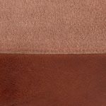 Cobbler Espresso Leather and Tan Canvas Industrial Pouf Ottoman 12 Cobbler Espresso Leather and Tan Canvas Industrial Pouf Ottoman