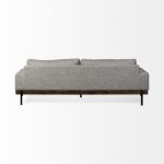 Colburne II 95" Gray Upholstered Three Seater Sofa