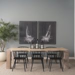 Colin 21.3L x 21.3W x 30.3H Black Metal Dining Chair
