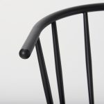 Colin Black Metal Bar Stool