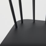 Colin Black Metal Bar Stool