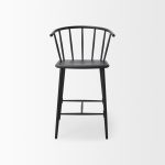 Colin Black Metal Counter Stool
