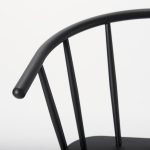 Colin Black Metal Counter Stool