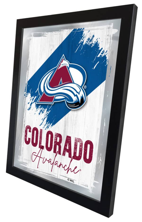 Colorado Avalanche 17x22 Logo Wall Mirror Alternate