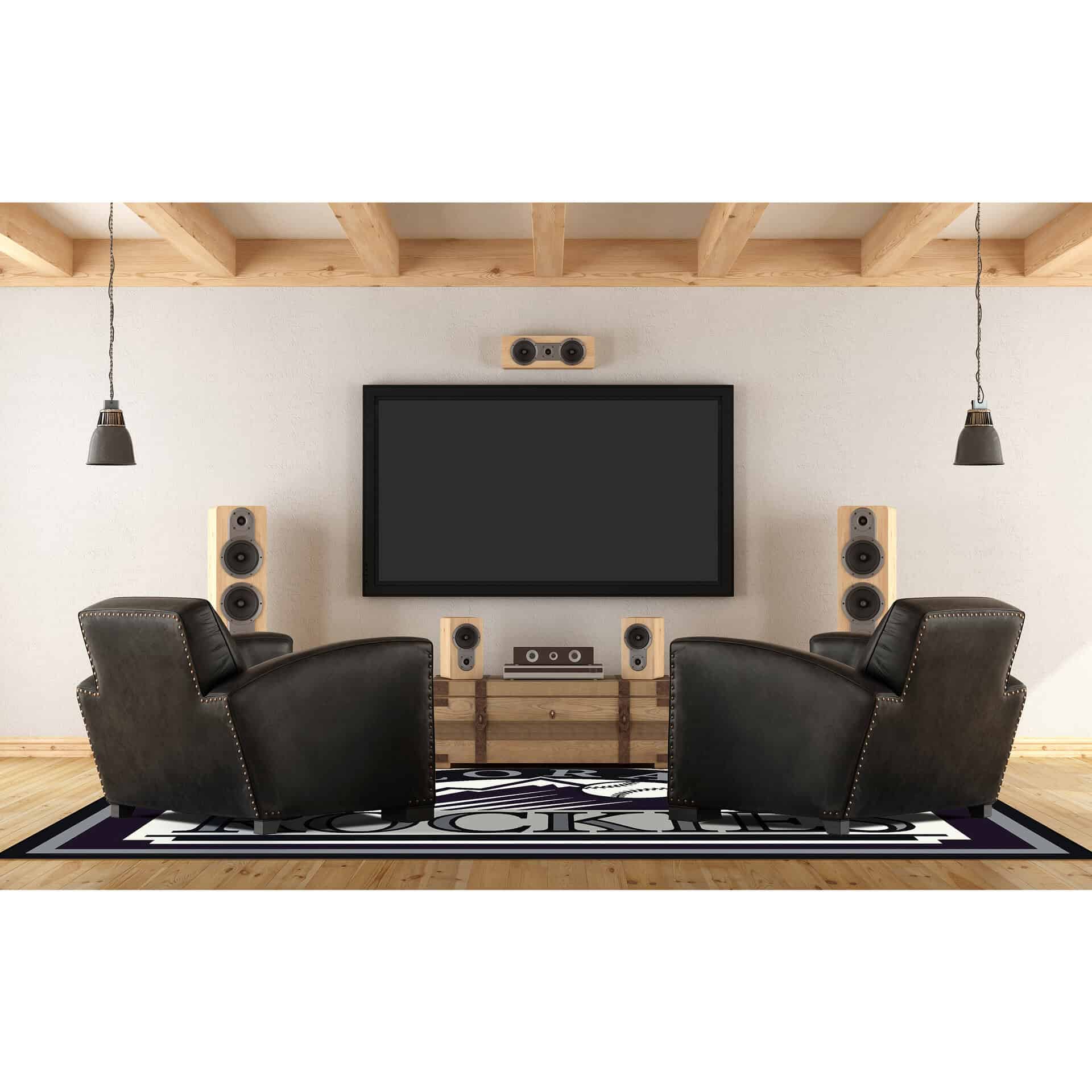 Colorado Rockies 6x8 Spirit Rug Officially Licensed MLB Area Rug 3 Colorado Rockies 6x8 Spirit Rug Officially Licensed MLB Area Rug - Image 3