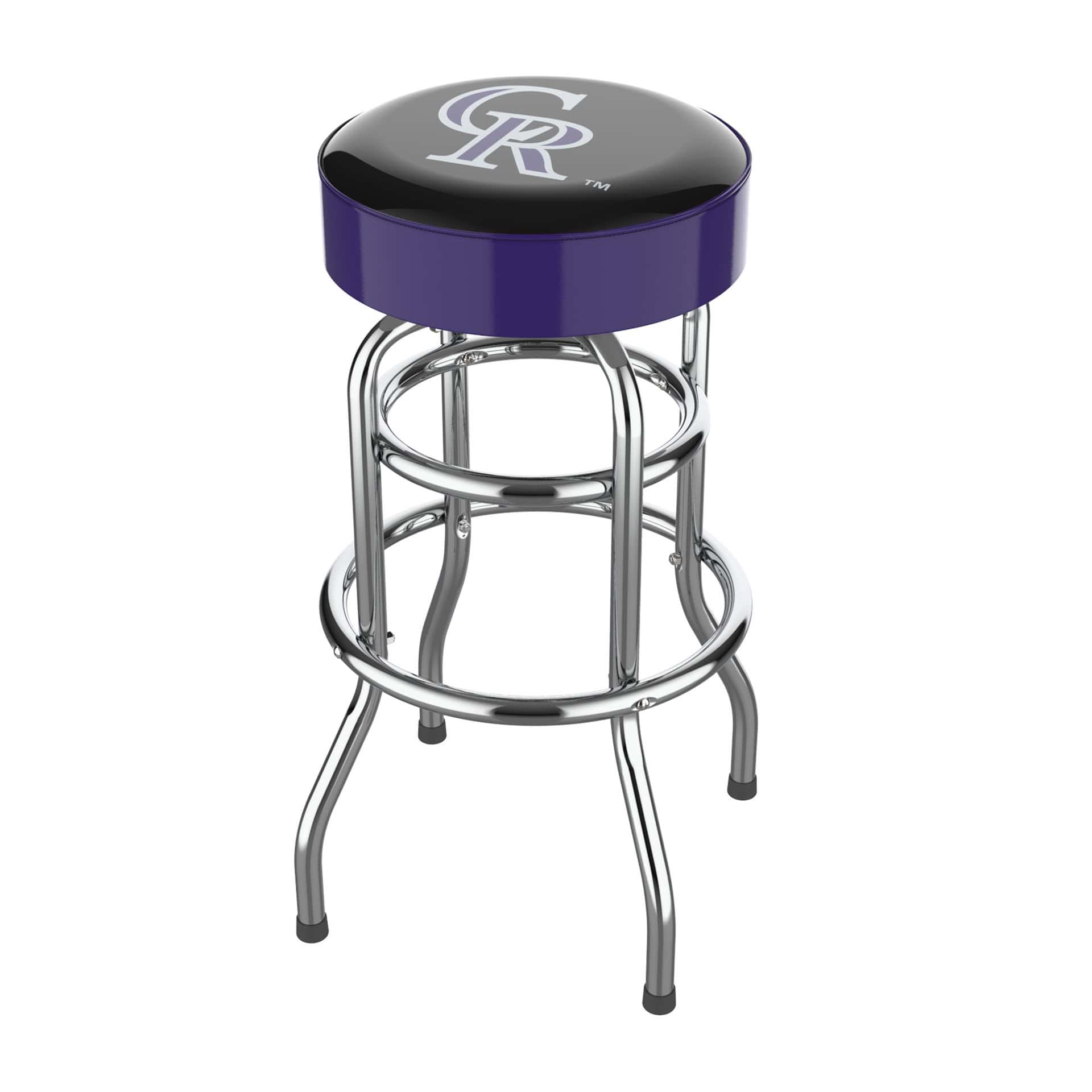 Colorado Rockies Chrome Bar Stool American Made Team Bar Stool 7 Colorado Rockies Chrome Bar Stool American Made Team Bar Stool - Image 7
