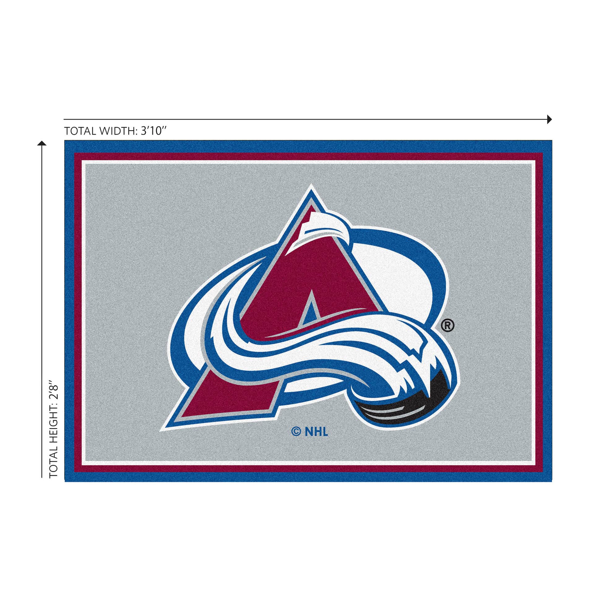 Colorodo Avalanche 3x4 Area Rug 1 Colorodo Avalanche 3x4 Area Rug