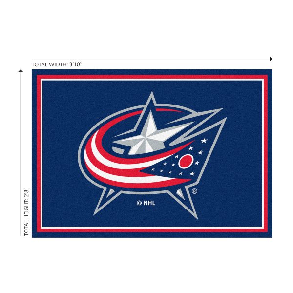 Columbus Blue Jackets 3x4 Area Rug 1