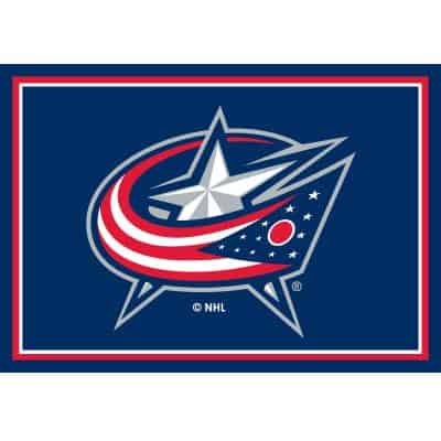 Columbus Blue Jackets 3x4 Area Rug