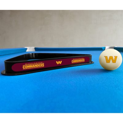 Commanders Billiards Cue Ball and Triangle Set