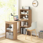 Compact Computer Desk with Shelves and Storage for Home Office 37 Compact Computer Desk with Shelves and Storage for Home Office
