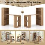 Compact Computer Desk with Shelves and Storage for Home Office 41 Compact Computer Desk with Shelves and Storage for Home Office