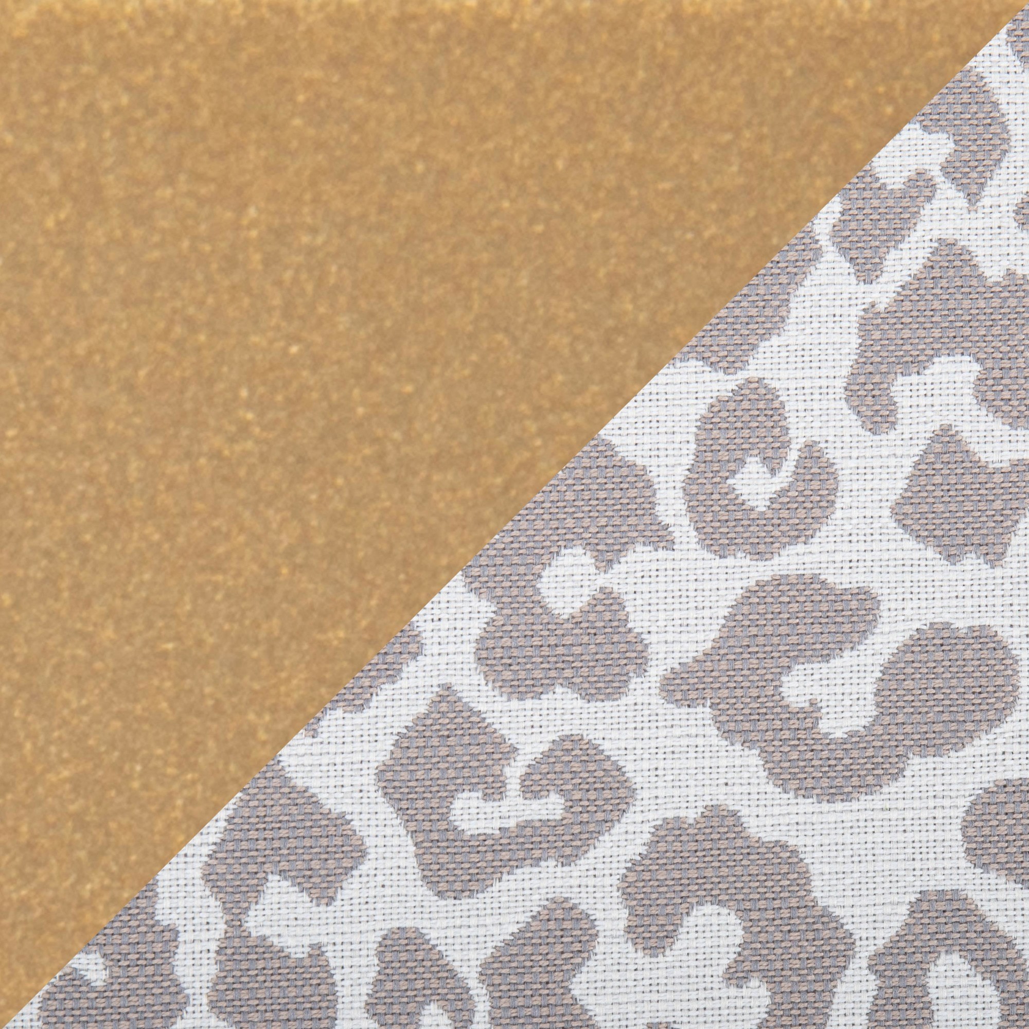 Constellation Contemporary Gold Leopard Fabric Bench Seats Two 11 Constellation Contemporary Gold Leopard Fabric Bench Seats Two - Image 11