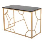 Constellation Contemporary Gold and Black Desk 15 Constellation Contemporary Gold and Black Desk