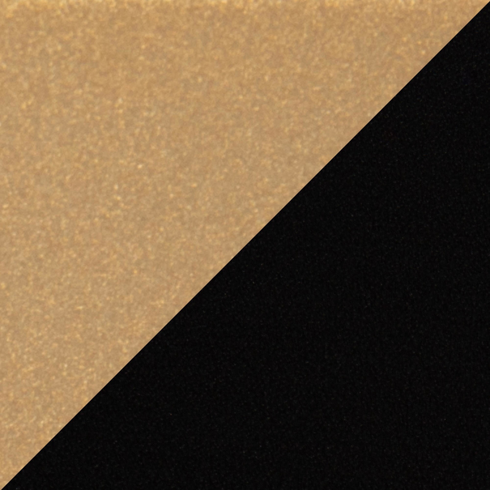 Constellation Contemporary Gold and Black Faux Leather Bench 12 Constellation Contemporary Gold and Black Faux Leather Bench - Image 12