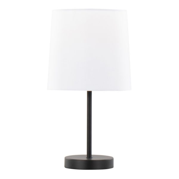 Cooper 16 Contemporary Black Metal Accent Lamps Set of 2 3