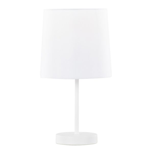 Cooper 16 Contemporary White Metal Accent Lamps Set of 2 3