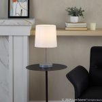 Cooper Contemporary Grey Metal Accent Lamp (Set of 2) 6 Cooper Contemporary Grey Metal Accent Lamp (Set of 2)