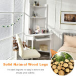 Corner Desk with Hutch, Shelves, and Space-Saving Design 27 Corner Desk with Hutch, Shelves, and Space-Saving Design