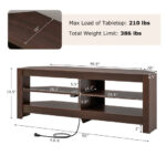 Corner TV Stand with Power Outlet and Open Storage Shelves 40 Corner TV Stand with Power Outlet and Open Storage Shelves