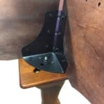 Toronto Maple Leafs Pool Table with Navajo Finish and Tapered Leg