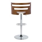 Cosi Mid-Century Modern Adjustable Swivel Barstool, Cream (Set of 2) 20 Cosi Mid-Century Modern Adjustable Swivel Barstool, Cream (Set of 2)