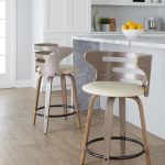 Cosini 24 Mid-Century Modern Swivel Counter Stool (Set of 2) 13 Cosini 24 Mid-Century Modern Swivel Counter Stool (Set of 2)