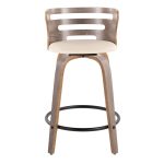 Cosini 24 Mid-Century Modern Swivel Counter Stool (Set of 2) 21 Cosini 24 Mid-Century Modern Swivel Counter Stool (Set of 2)