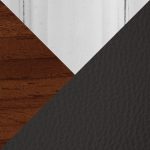 Cosini 24 Mid-Century Modern Walnut Counter Stool (Set of 2) 24 Cosini 24 Mid-Century Modern Walnut Counter Stool (Set of 2)