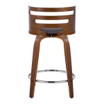 Cosini 24 Mid-Century Modern Walnut Counter Stool (Set of 2) 21 Cosini 24 Mid-Century Modern Walnut Counter Stool (Set of 2)