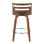 Cosini 26 Mid-Century Modern Charcoal Swivel Counter Stools (Set of 2) 20 Cosini 26 Mid-Century Modern Charcoal Swivel Counter Stools (Set of 2)