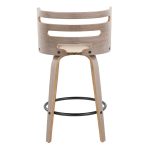 Cosini 26 Mid-Century Modern Counter Stool (Set of 2) 12 Cosini 26 Mid-Century Modern Counter Stool (Set of 2)