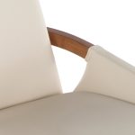 Cosmo 29-Inch Mid-Century Modern Swivel Barstool Bamboo Cream 22 Cosmo 29-Inch Mid-Century Modern Swivel Barstool Bamboo Cream