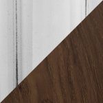 Cosmo Contemporary Chrome and Walnut Round Dining Table 14 Cosmo Contemporary Chrome and Walnut Round Dining Table