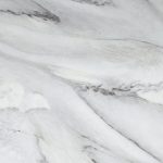 Cosmo Contemporary Chrome and White Marble Dining Table 24 Cosmo Contemporary Chrome and White Marble Dining Table