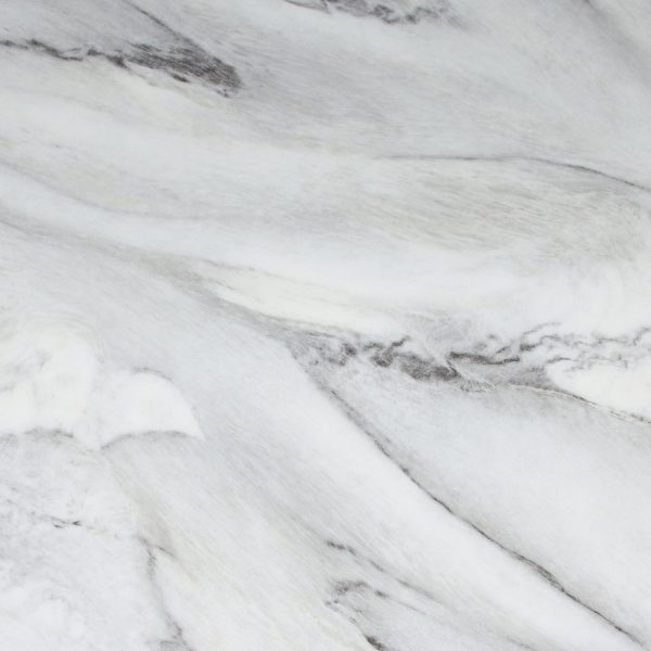 Cosmo Contemporary Chrome and White Marble Dining Table 11
