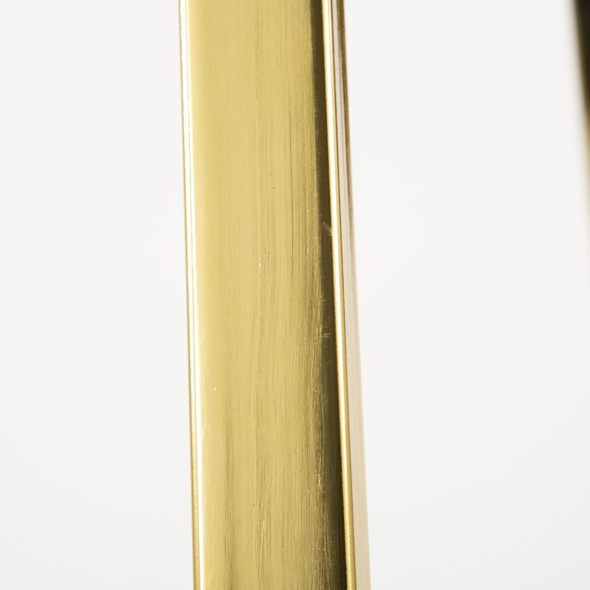 Cosmo Contemporary Gold Metal and Glass Dining Table 13 Cosmo Contemporary Gold Metal and Glass Dining Table - Image 13