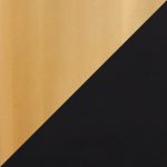 Cosmo Contemporary Gold and Black Round Dining Table 14 Cosmo Contemporary Gold and Black Round Dining Table