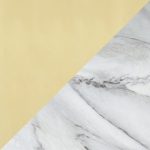 Cosmo Contemporary Gold and White Marble Dining Table 28 Cosmo Contemporary Gold and White Marble Dining Table