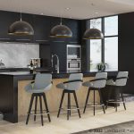 Cosmo Contemporary Grey Faux Leather Counter Stools (Set of 2) 11 Cosmo Contemporary Grey Faux Leather Counter Stools (Set of 2)