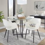 Cosmo Contemporary Square Glass Dining Table Black Metal Base 10 Cosmo Contemporary Square Glass Dining Table Black Metal Base
