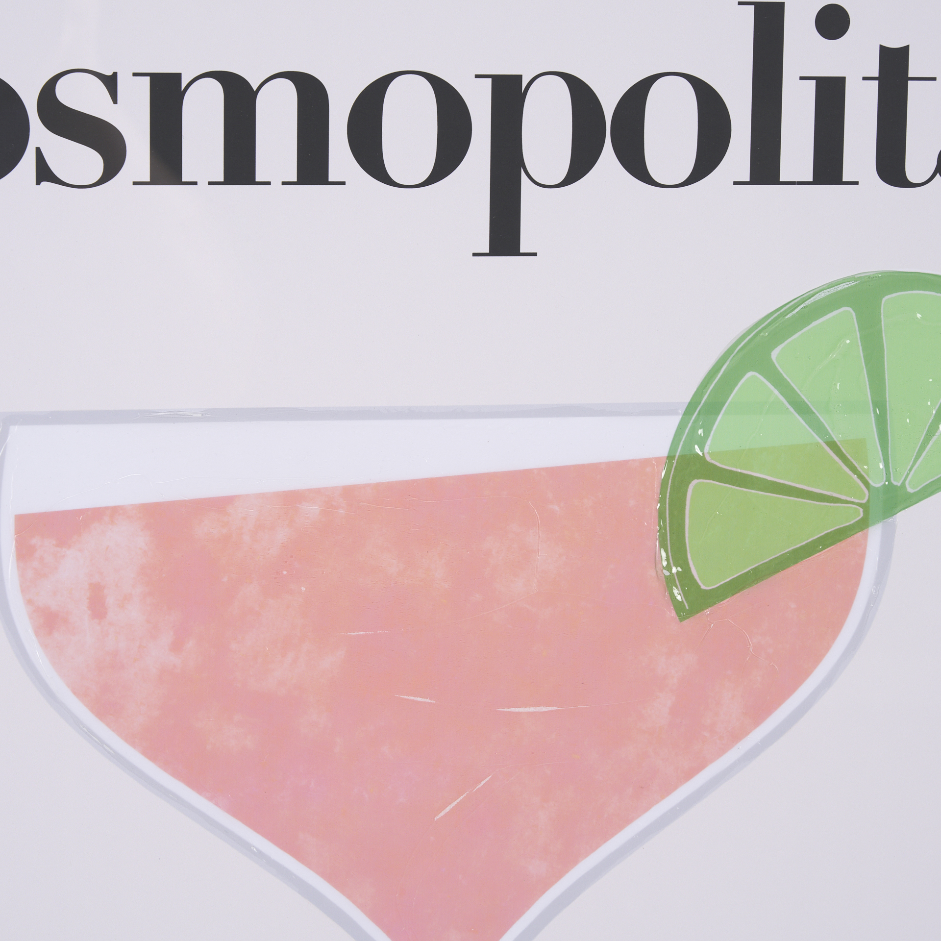 Cosmopolitan by Mercana Studio a Hand Embelished Textured Framed Art Print Matted under Glass 7 Cosmopolitan by Mercana Studio a Hand Embelished Textured Framed Art Print Matted under Glass - Image 7