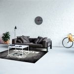 Cowboys Distressed 4 x 6 Area Rug