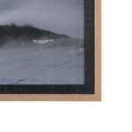 Crashing Wave by Chad Mackay a Hand Embelished Textured Framed Art Print Matted under Glass