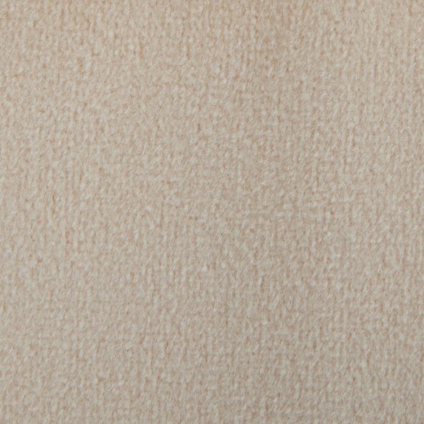 Cream Velvet 16 Square Contemporary Braided Ottoman LumiSource 4