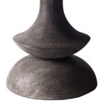 Crossman III 60L x 60W x 30H Dark Brown/Gray Solid Wood Base W/ Round Glass Top Dining Table