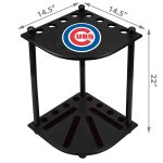 Cubs Solid Wood Corner Cue Rack 7 Cubs Solid Wood Corner Cue Rack